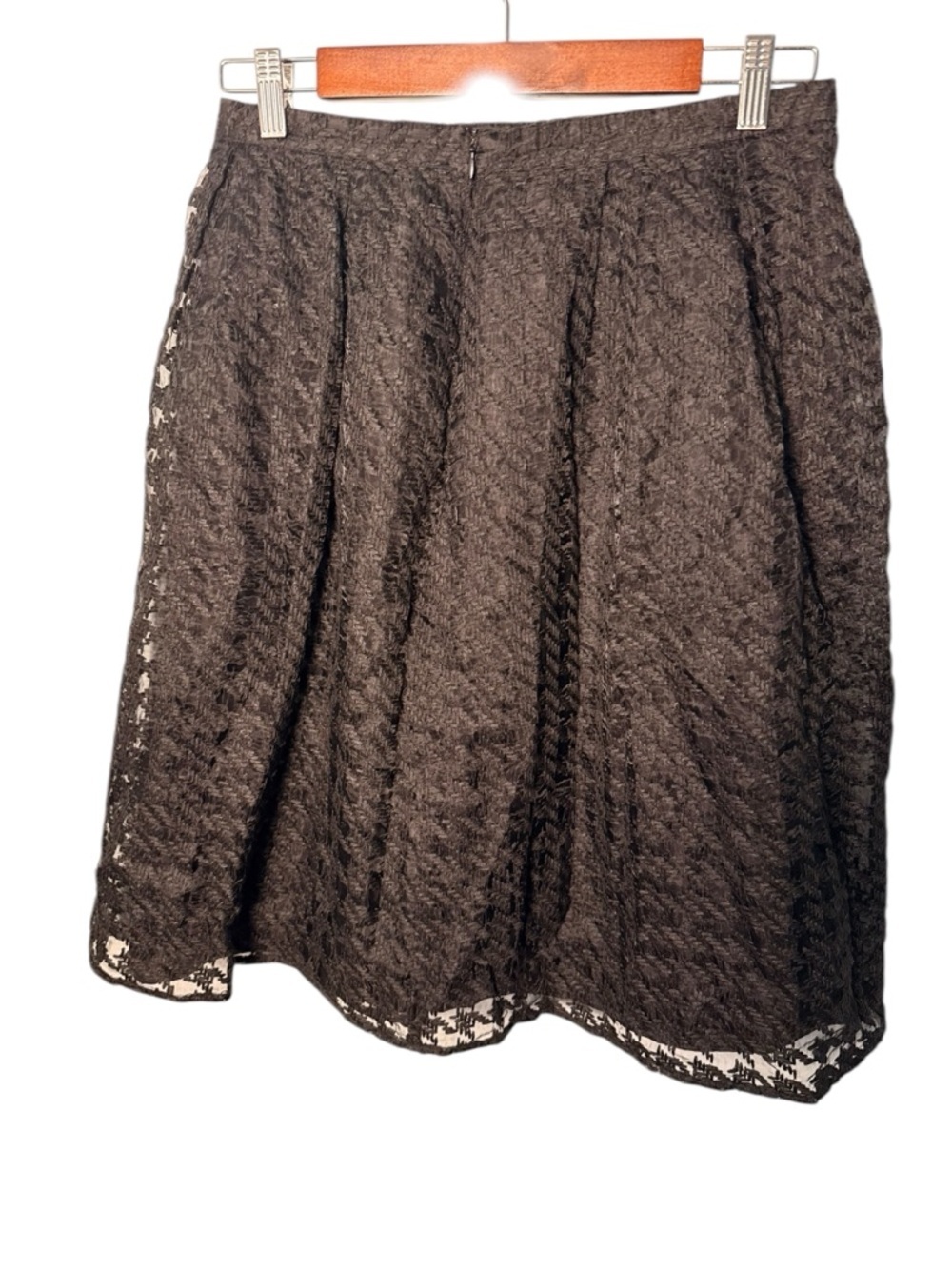 Mademoiselle R | Black Lace Overlay Skirt | Sz 8 — image 4 of 8